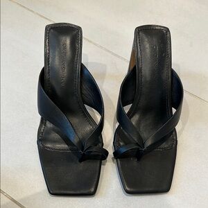 Jonathan Simkhai Black Heeled Sandals